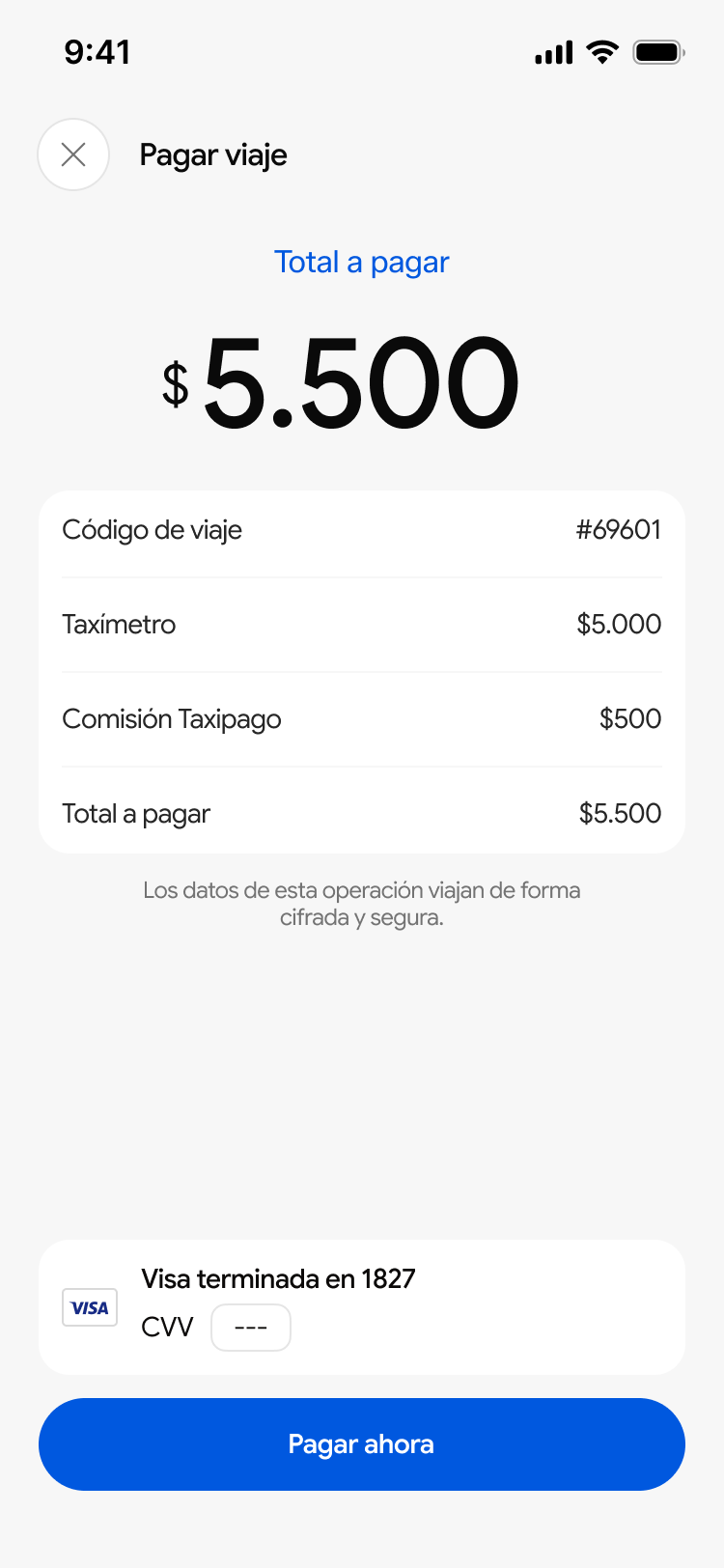 App TaxiPago